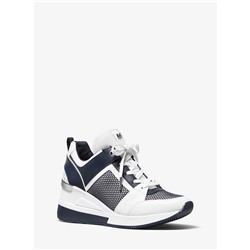 MICHAEL MICHAEL KORS Georgie Mixed-Media Trainer Style# 43S0GEFP1L