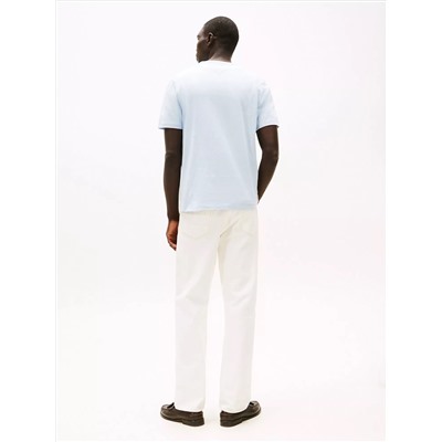 Palm Tree Logo Slub Cotton T-Shirt
