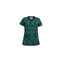 UA Fall Vineyard Navy Scrub Top