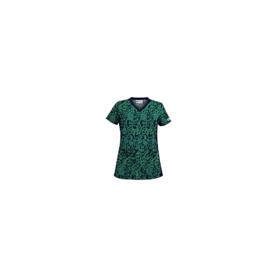 UA Fall Vineyard Navy Scrub Top