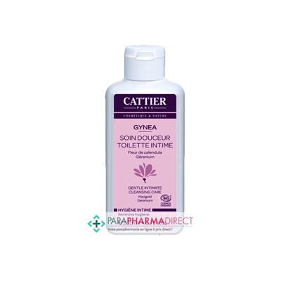 Cattier Gynea Soin Douceur Toilette Intime BIO 200ml