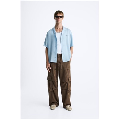 CAMISA LYOCELL BORDADO