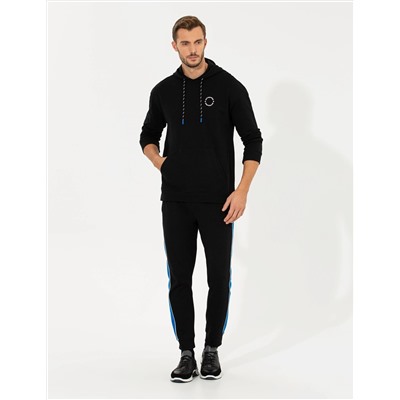 Siyah Regular Fit Sweatshirt