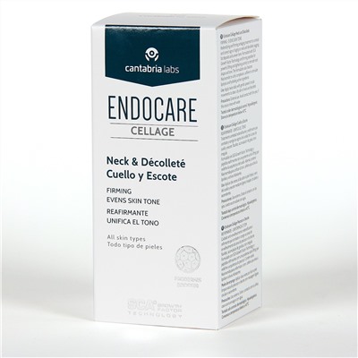 Endocare Cellage Cuello y escote 80 ml PACK Regalo Tensage 10 ampollas
