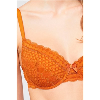 Sujetador con relleno Cherie Cherie - Mostaza ocre