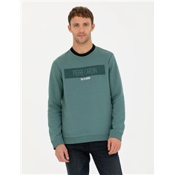 Yeşil Regular Fit Sweatshirt