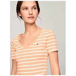 Stripe V-Neck Favorite T-Shirt