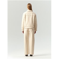Джинсовая куртка oversize с бахромой, N081/dearsi