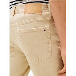 Garment-Dyed Slim Jean