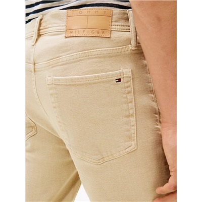 Garment-Dyed Slim Jean