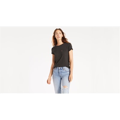 Perfect Pocket Crewneck Tee Shirt