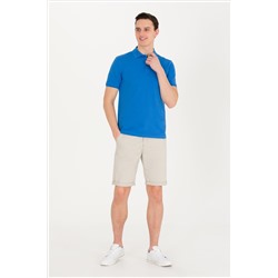 Erkek Saks Basic Polo Yaka Tişört