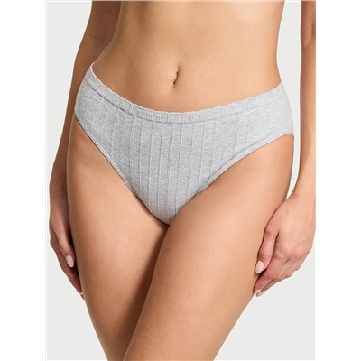 Stretch Cotton Rib Brief Panty