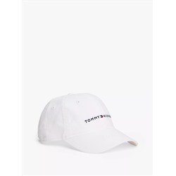 Embroidered Tommy Logo Baseball Cap