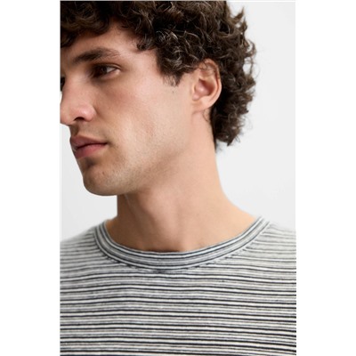 CAMISETA CÁÑAMO - VISCOSA RAYAS