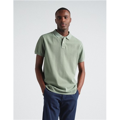 Piquet Polo, Men, Dark Green