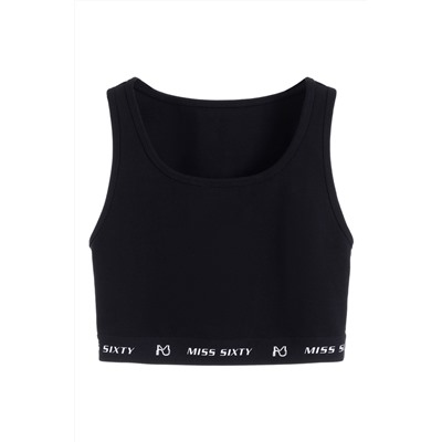 Camiseta corta Negro