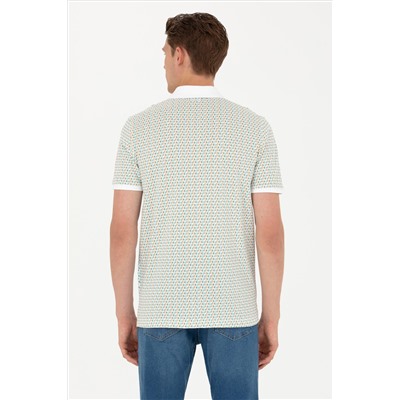 Erkek Mint Polo Yaka Tişört