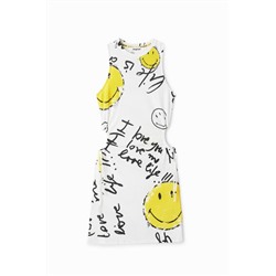 Vestido corto slim Smiley®