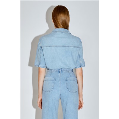 Camisa vaquera Azul