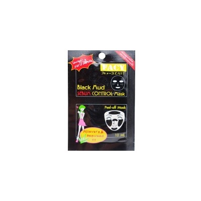 Маска-пилинг "Черная грязь – контроль над порами"/ Facy Black Mud- Sebum Control Mask