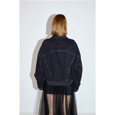 Chaqueta vaquera Negro