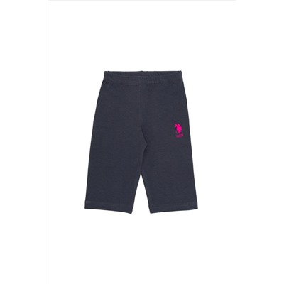 Kız Çocuk Antrasit Pijama Takımı