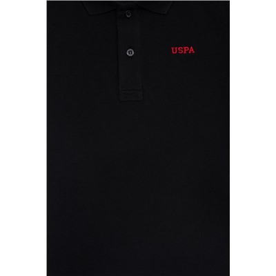Erkek Çocuk Siyah Basic Polo Yaka Tişört
