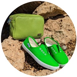 INGLESITA 60 fluor verde+Pelle 21-20 (370) manzana