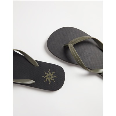 Flip Flops, Men, Black