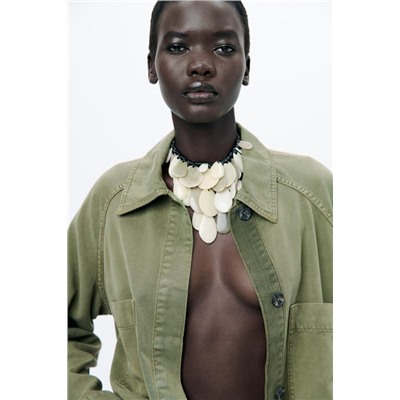 ZW COLLECTION OVERSIZE OVERSHIRT WITH POCKETS