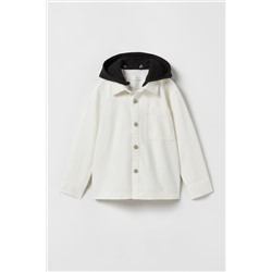 SOBRECAMISA SARGA CAPUCHA DESMONTABLE