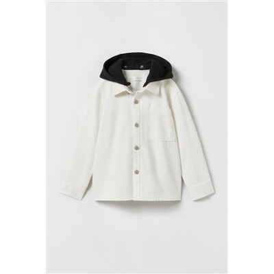 SOBRECAMISA SARGA CAPUCHA DESMONTABLE