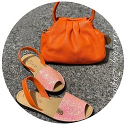 AB. Zapatos 320-5 Buble+PELLE · LUX mandarina