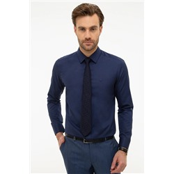 Pierre Cardin Lacivert Slim Fit Basic Gömlek G021GL004.000.1111984
