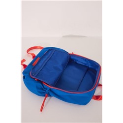Mochila viaje nylon azul