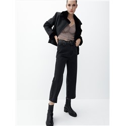 Gemusterte Bluse