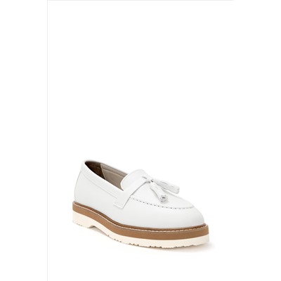 Kadın Beyaz Loafer