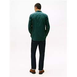 Regular Fit Check Print All-Day Shirt