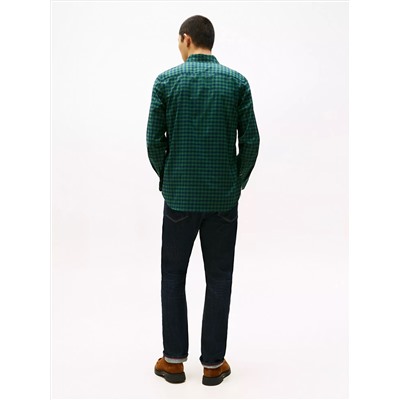 Regular Fit Check Print All-Day Shirt