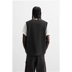 CHALECO DENIM BOLSILLOS