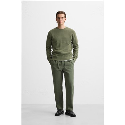PANTALÓN PLIEGUES CORDÓN