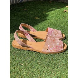 AB.Zapatos · 320-7 estampado beig PC+PELLE · LUX