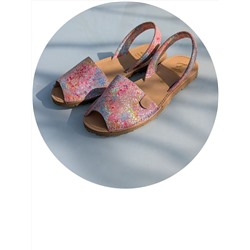 Испанские абаркасы от AB.Zapatos · 3207PC · clavel multicolor Акция