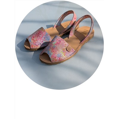 Испанские абаркасы от AB.Zapatos · 3207PC · clavel multicolor Акция