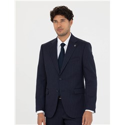 Lacivert Slim Fit Takım Elbise
