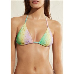 Triangel-Bikinioberteil mit verschiebbaren Cups Panama