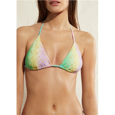 Triangel-Bikinioberteil mit verschiebbaren Cups Panama