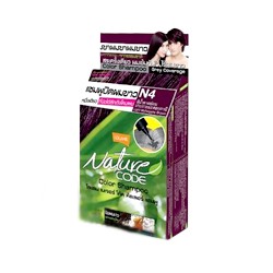 Lolane Nature Code Hair Color Shampoo № 4 Mahogany Brown / Красящий шампунь без аммиака. Цвет: №4 - махагон