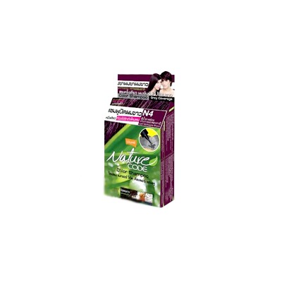 Lolane Nature Code Hair Color Shampoo № 4 Mahogany Brown / Красящий шампунь без аммиака. Цвет: №4 - махагон